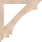 Ekena Millwork Imperial Traditional Smooth Bracket, Douglas Fir, 3 1/2"W x 42"D x 42"H BKT04X42X42IMP01SDF - alternate 3